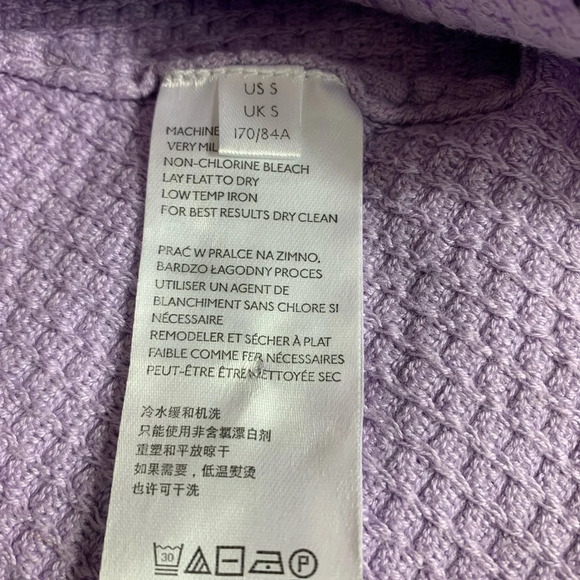 Urban Outfitters BDG Women’s Purple Tammy Shrug Crop Bolero  Cardigan Size Small - Picture 4 of 11